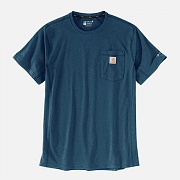 (104616) 포스 포켓 반팔티 (446) LIGHT HURON HEATHER